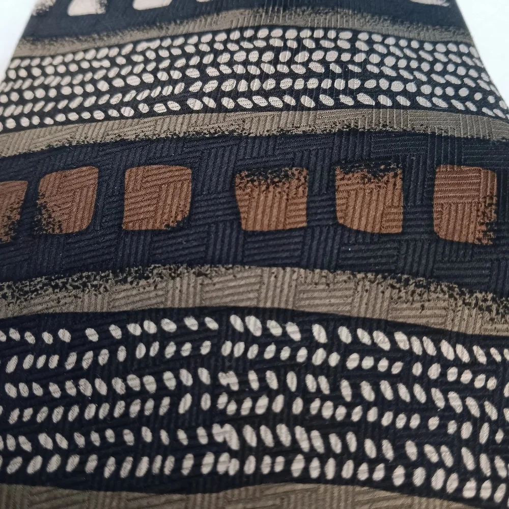 Vintage Silk Surrey Tie | EUC | Earth Tone Shades